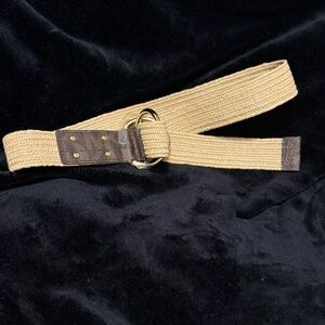 Michael Kors Tan Belt with Textured Design
